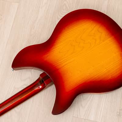 1987 Rickenbacker 1998PT Pete Townshend Signature Rose Morris Model Fireglo w/ Case, 1 of 250 image 18