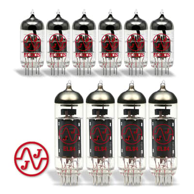 New JJ Tube Complement For Fryette Memphis 30 Amps EL84/12AX7 image 2