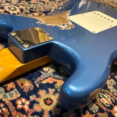 Fender Custom Shop '60 Heavy Relic Stratocaster 2022 Lake Placid Blue image 16