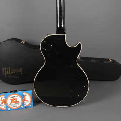 2006 Gibson Les Paul Custom Black Beauty Left Handed *Headstock Repair* image 14
