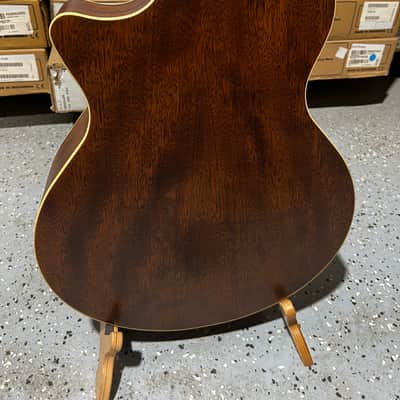 Ibanez AE100 Acoustic-Electric Guitar - Burgundy Flat image 5