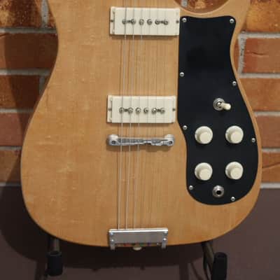 1960 Carvin #3-SBG Solid Body Electric Guitar - Natural Finish image 1