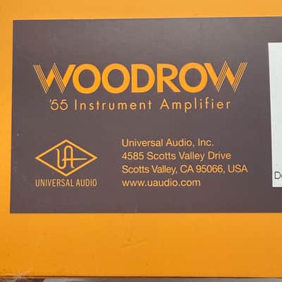 Universal Audio Woodrow ’55 Instrument Amplifier 2022 - Present - Copper / Silver image 8