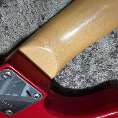 Squier Standard Stratocaster with Maple Fretboard 1996 - 2000 - Torino Red image 23