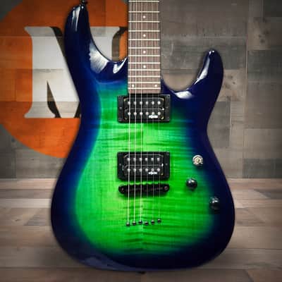 Schecter C-6 Elite Aqua Burst Electric Guitar (782) image 1