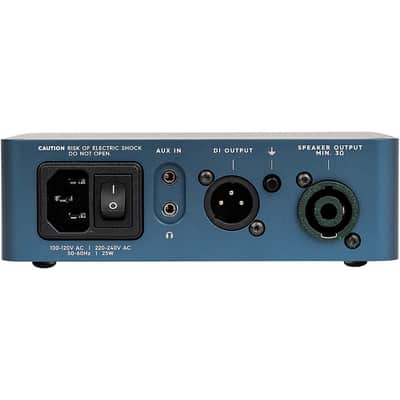 Darkglass Electronics Alpha-Omega 200 200W Bass Amp Head Regular Blue image 2