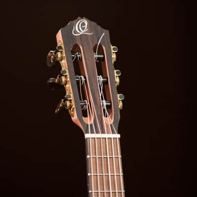 Ortega RGL5EB-CE Mini Travel Series Ebony Top Mahogany Neck 1/8 Size 6-String Acoustic-Electric Guitarlele image 15