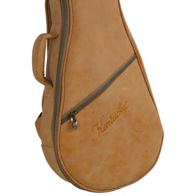 Kentucky KM-150 Standard A-Style Mandolin, Solid German Spruce Top, Solid Maple Back/Sides Sunburst A-Model Bundle Combo image 4