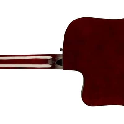 Fender FA-125CE Dreadnought Acoustic-Electric Guitar, Walnut Fingerboard, Natural w/ Fender Play Prepaid Card image 2