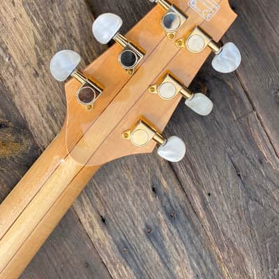 Ultra Rare 2006 Ibanez Awd-102-nt Artcore Custom Natural semi hollow body image 10