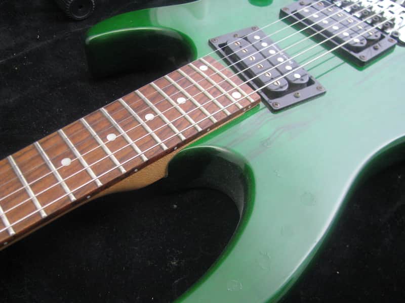Hamer Slammer Floyd Rose 2000 Green | Reverb