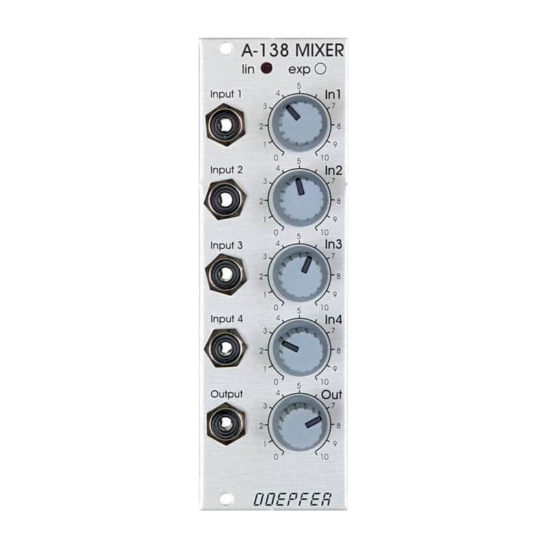 Doepfer A-138a "LIN" Mixer with Linear Pots image 1