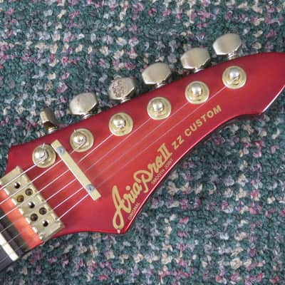 1984 Aria Pro II MIJ ZZ Custom Metallic Red! w/OHSC image 7