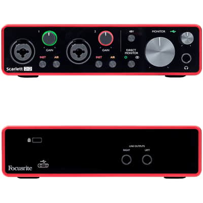 Focusrite Scarlett 2i2 3rd Gen USB Audio Interface image 2