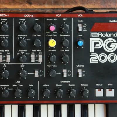 Roland JX-3P 61-Key Programmable Preset Polyphonic Synthesizer w/ PG-200 Programmer image 6