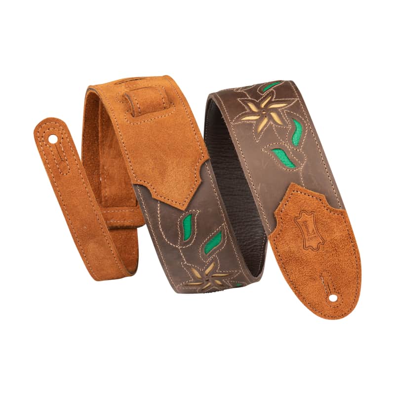 Levy's Leather Flowering Vine Series M4FV-DBR Dark Brown image 1