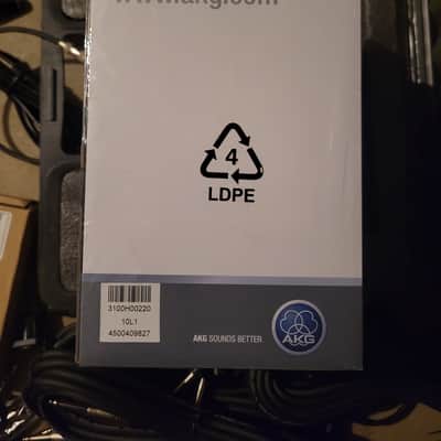 AKG D8000 Hypercardioid Dynamic Microphone 2000s - Black image 2