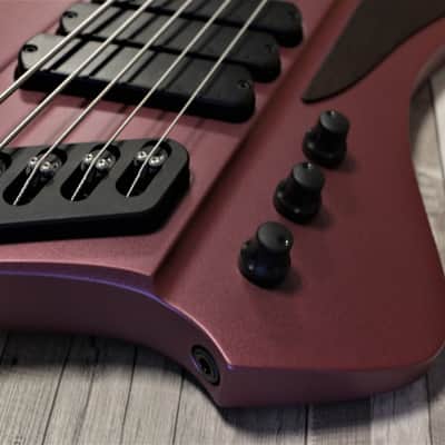Dingwall Custom Shop D-Roc 5 - Burgundy Mist image 6