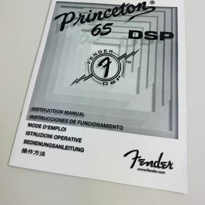 Fender Princeton 65 DSP Owner’s Manual Package 2002 image 2