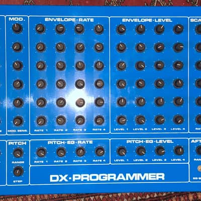 Jellinghaus DX Programmer for Yamaha DX-7 1984 blue image 1