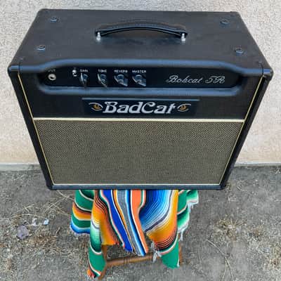 Bad Cat Bobcat 5R 5-Watt 1x12" Guitar Combo with Reverb 2010s - Black image 2