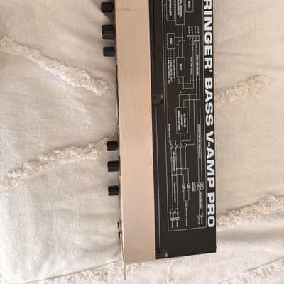 Behringer Bass V-AMP Pro Rackmount Amp Modeler and Multi-Effect 2010s - Silver image 2