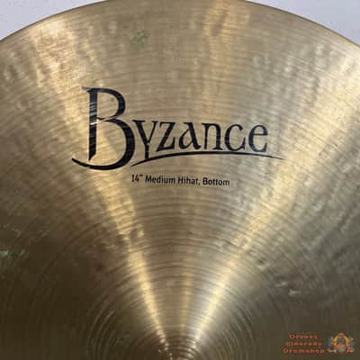 Meinl Byzance 14” Traditional Medium Hihat Cymbals image 7