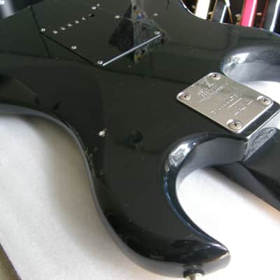 Westone Spectrum ST Black Tremolo Two humbuckers medium jumbo Matsumoku Japan image 10