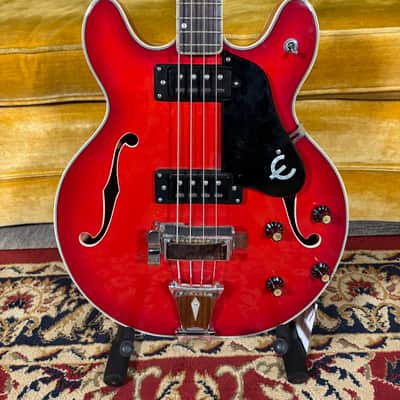 Epiphone EA260 w/original chipboard case Mid 1960's - Red Sunburst image 3