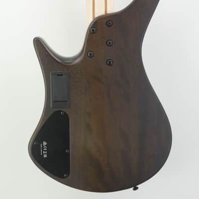 Ibanez EHB600WNF EHB Ergonomic Headless Bass Walnut Flat image 8