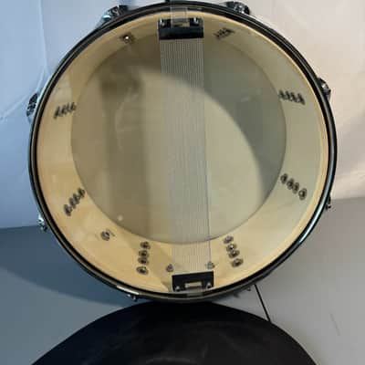 Sound Percussion 5x13" Wood Snare Drum Black w/ Header Band Practice Drums image 4