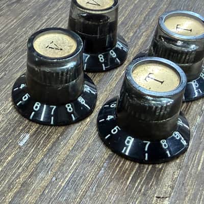 Epiphone Japan Knob Set Of 4 70s guyatone Kawai image 3