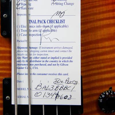 Beautiful Gibson Les Paul Premium Bass LPB-2/5 1993 Cherry Sunburst image 7