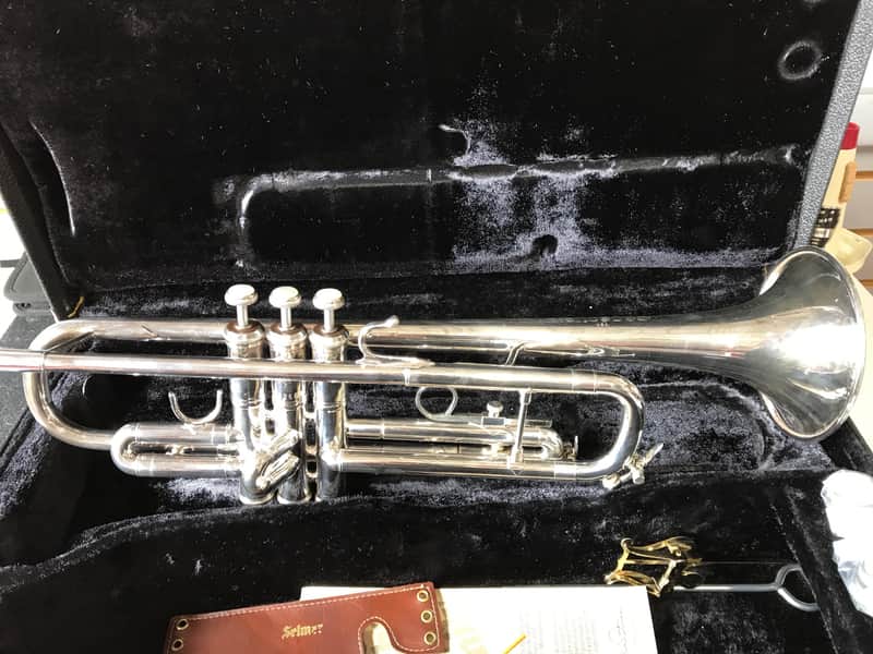 Vincent Bach Mercedes Silver Trumpet 1970-80s Silver, USA made Original Mercedes, not the student! image 1