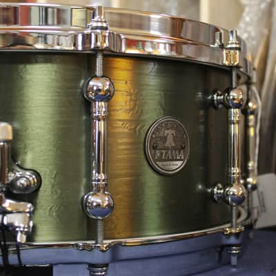Tama Liberty Bell Brass Snare Drum 6"x14" - Open Box image 5