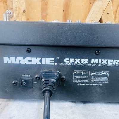 Mackie CFX12 12-Channel Mixer w/Effects & EQ - Working - READ image 8