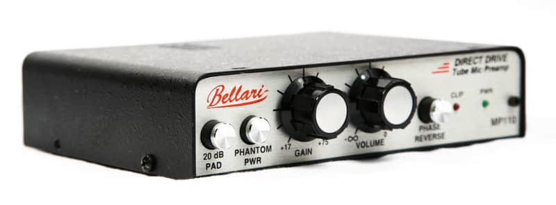 Bellari MP110 Tube Microphone Preamp - Mic Pre | Reverb