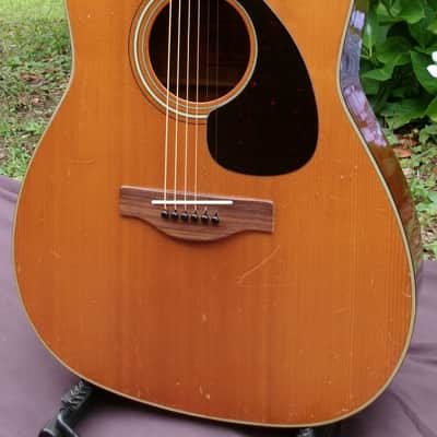 1972 Yamaha FG180 Red Label Nippon Gakki+Rocket Case image 3