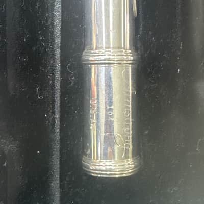 Armstrong 104 Student Model Closed-Hole Flute with C Foot, Offset G 2010s - Silver-Plated image 4