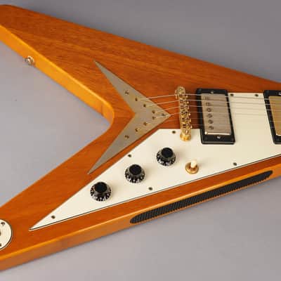 Epiphone '58 Korina Flying V - 1998 Korea - Natural w/OHSC image 16