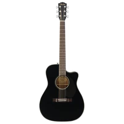 Fender CC-60SCE Black - Acoustic Guitar image 1