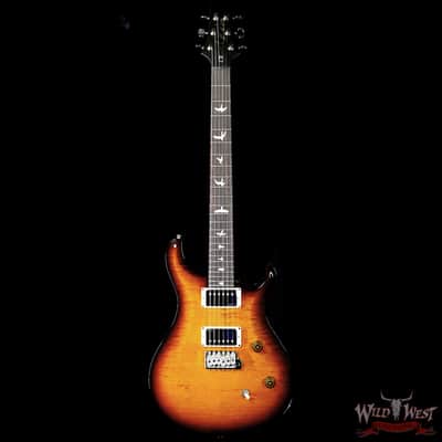 2024 Paul Reed Smith PRS Wild West Guitars 2023 Special Run CE 24 Painted Black Neck 57/08 Pickups Violin Amber Sunburst 7.85 LBS image 3