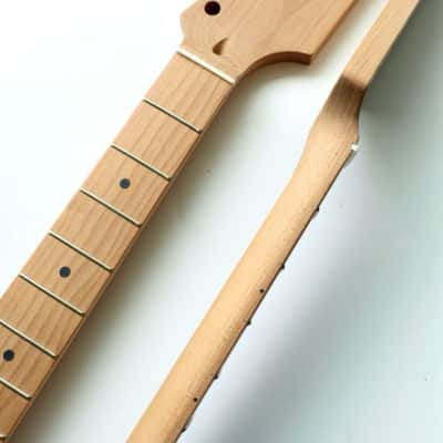 22 Fret/Tele/Roasted Maple Neck & Fret Board/Paddle Head Stock image 3