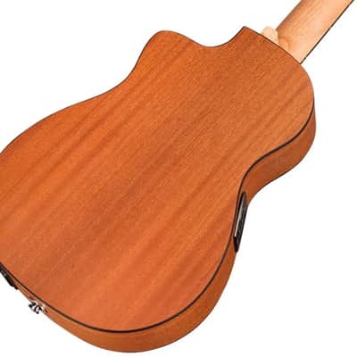 Cordoba Mini II MH-CE Travel Nylon Guitar - Cutaway Electro image 4