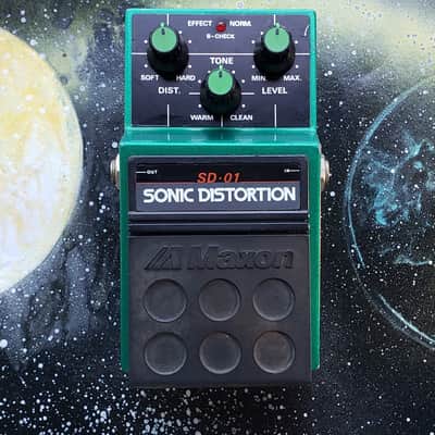 Maxon SD-01 Sonic Distortion, Made In Japan, 1980s, FREE 'N FAST SHIPPING image 1