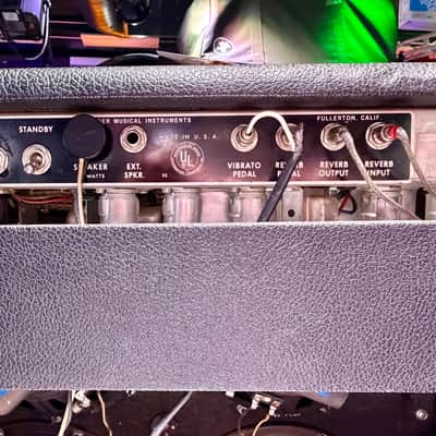Fender Vintage Blackface 1966 all original USA image 11