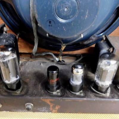 Vintage 1951 Fender Bassman Tweed 1x15 T.V. Front Panel 90% image 9