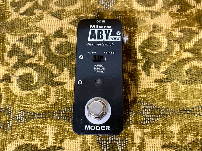 Mooer Micro ABY MKII Channel Switch 2010s - Black image 1