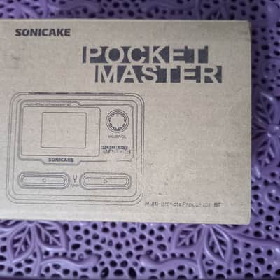 SONICAKE POCKET MASTER QME-10BK BLUETOOH GUITAR BASS EFFECT AMP CHARGE USB PLAY image 2