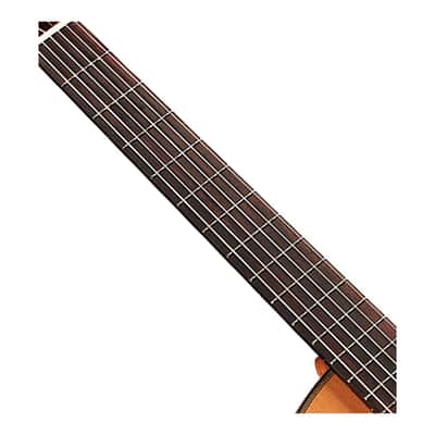 Cordoba Fusion 12 Cutaway A/E Nylon String Guitar - Natural Cedar image 3